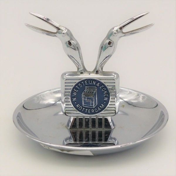 Advertising Ashtray Wetsteijn And Zonen Rotterdam Holland 1950  1959