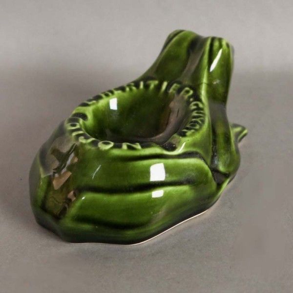 Advertising Ceramic Ashtray By L'heritier Guyot France 1950  1959 photo for sale