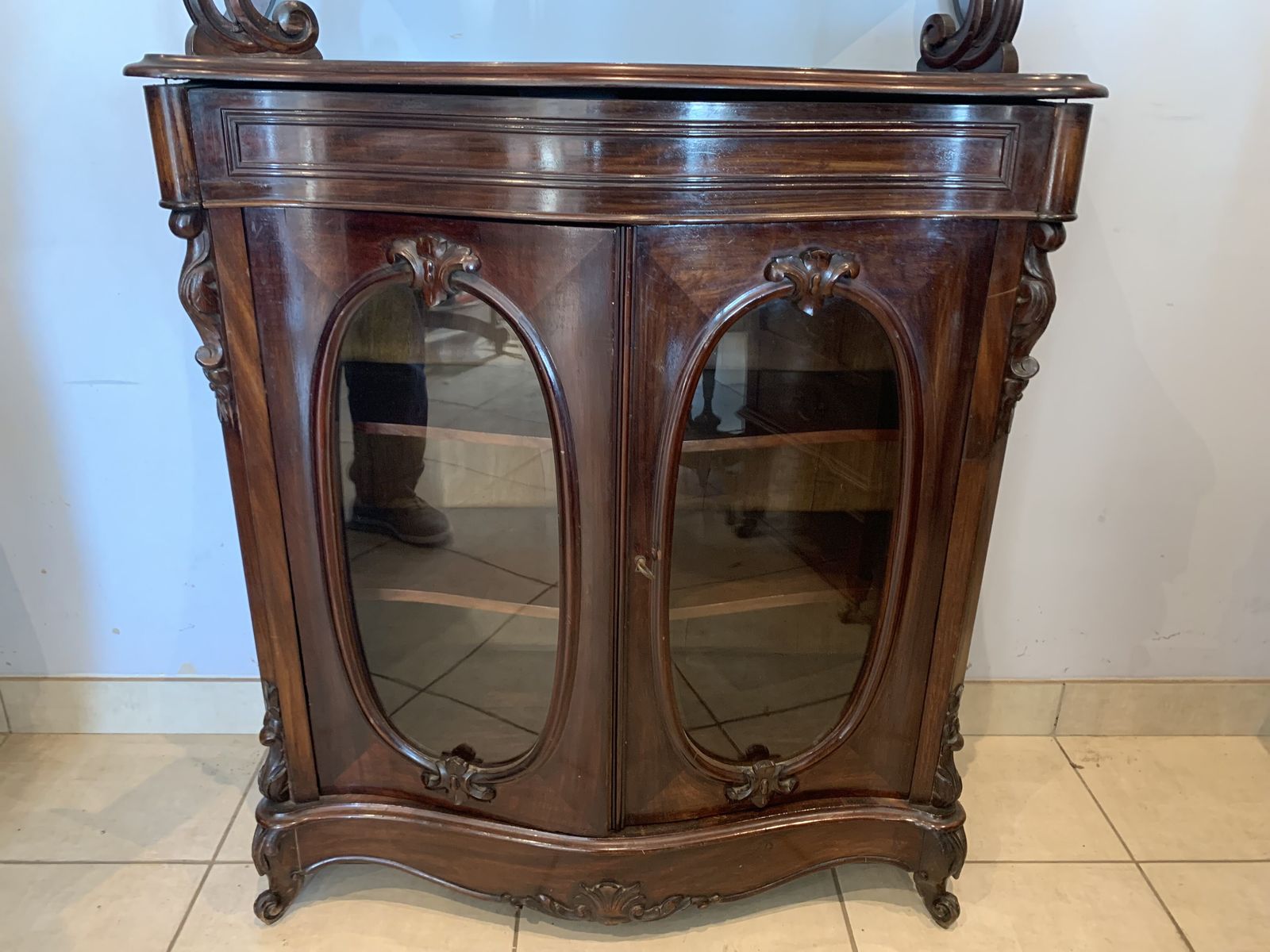 Louis Philippe Dresser In Mahogany And Veneer, 19th Century photo buy
