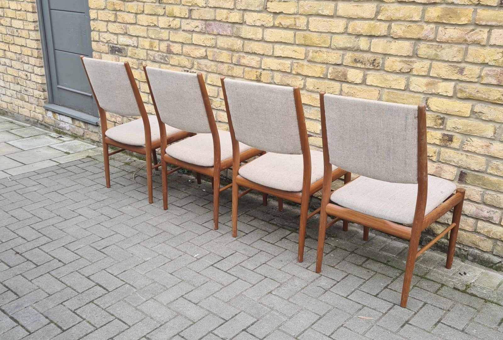 1960’s Danish Dinning Chairs By Skovby photo furniture