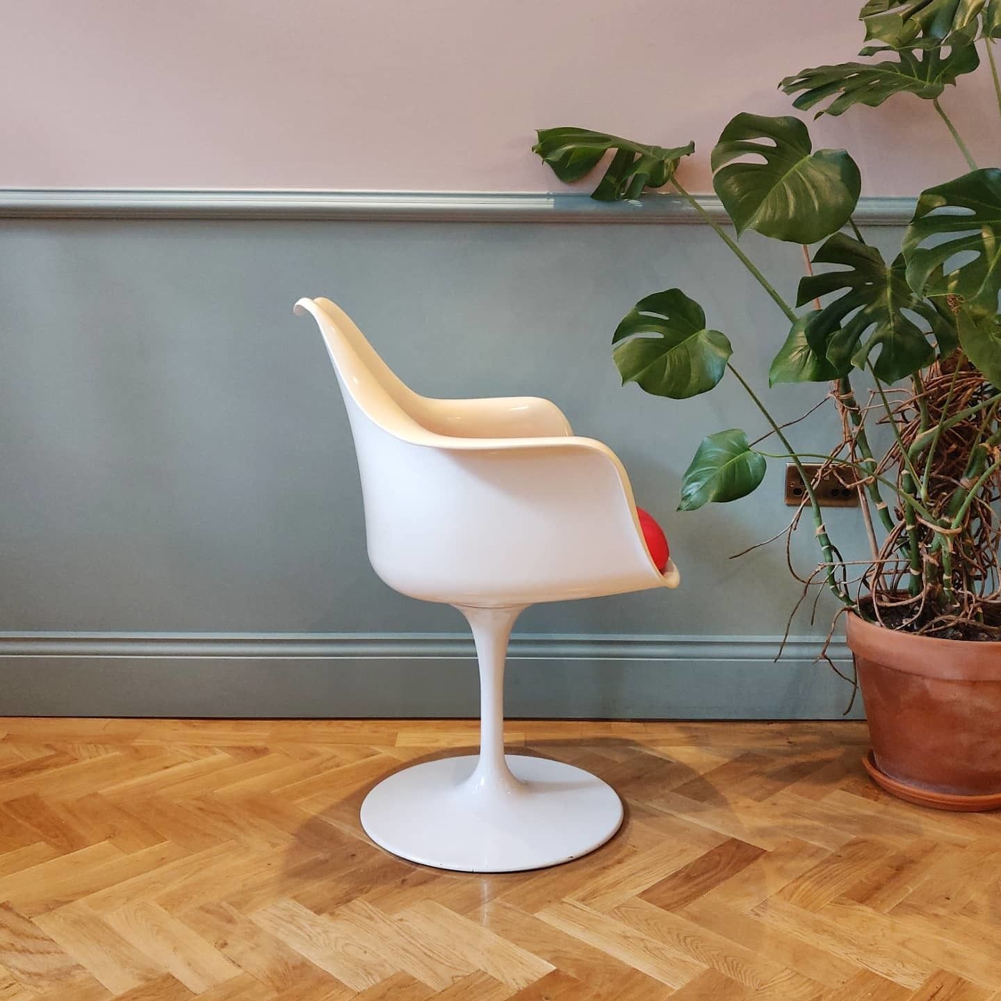 Mid 20th Century Rudi Bonzanini Tulip Chair photo furniture