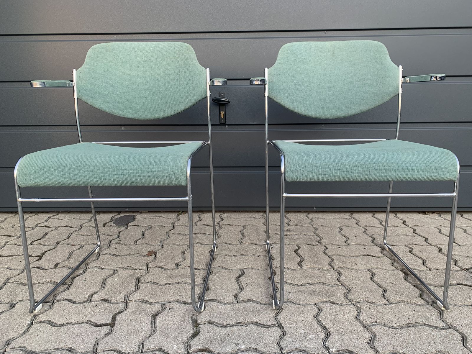 A Pair Of Danish Mid Century Chairs photo Furniture