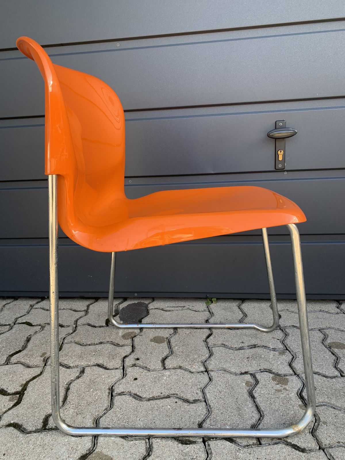 photo buy Set Of 7 Swing Chairs Designed By Gerd Lange. Model Sm400k