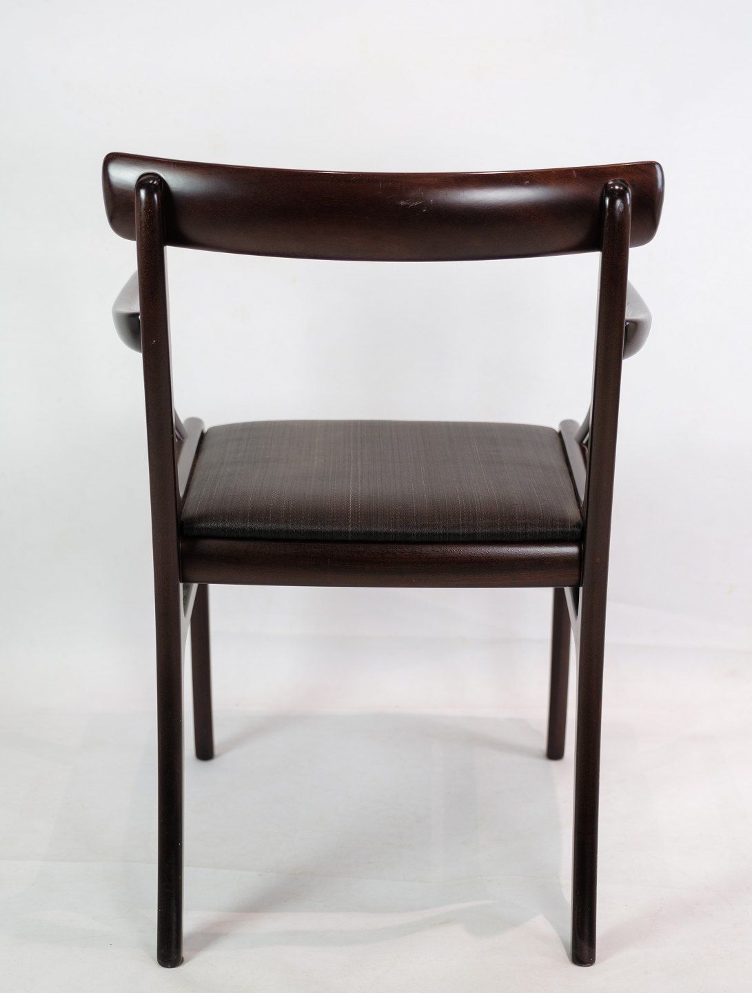 Set Of Two Mahogany Rungstedlund Armchairs By Ole Wancher For Poul Jeppesen's Furniture Factory. photo vinterior