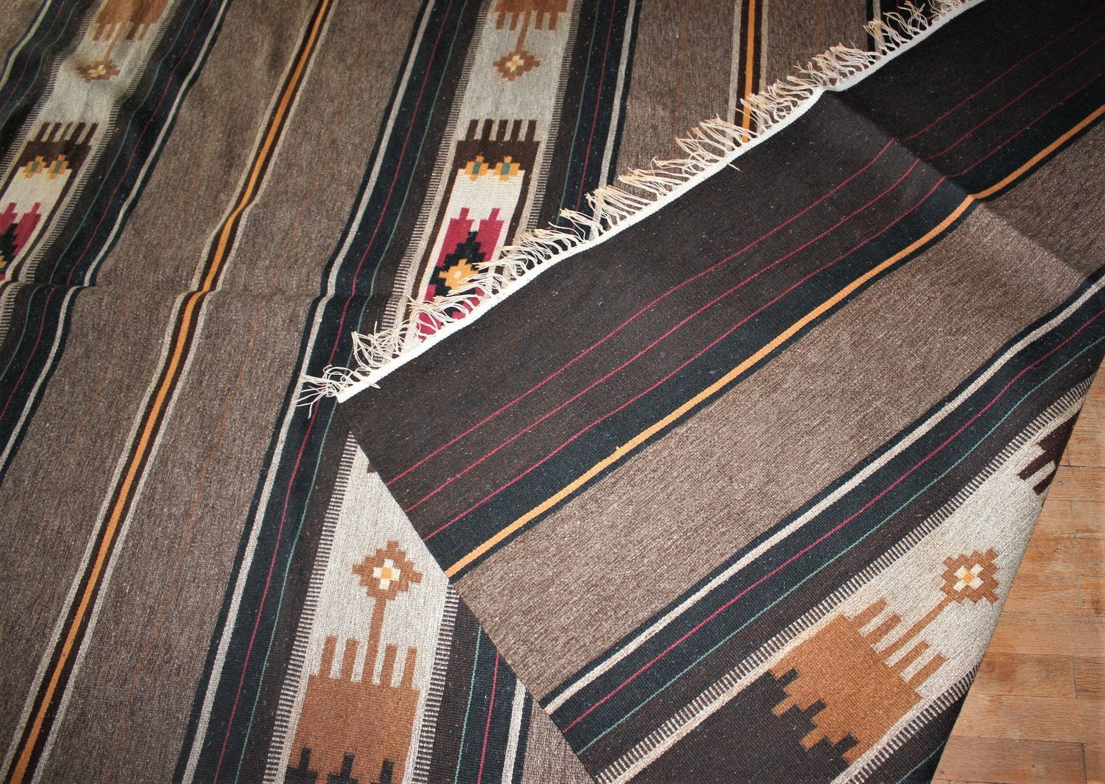 Large Wool Balkan's Rug Floor Carpet Tribal Kilim Traditional Carpet Ethnic Carpet Rug Rustic Home Design Farmhouse Gift Decor