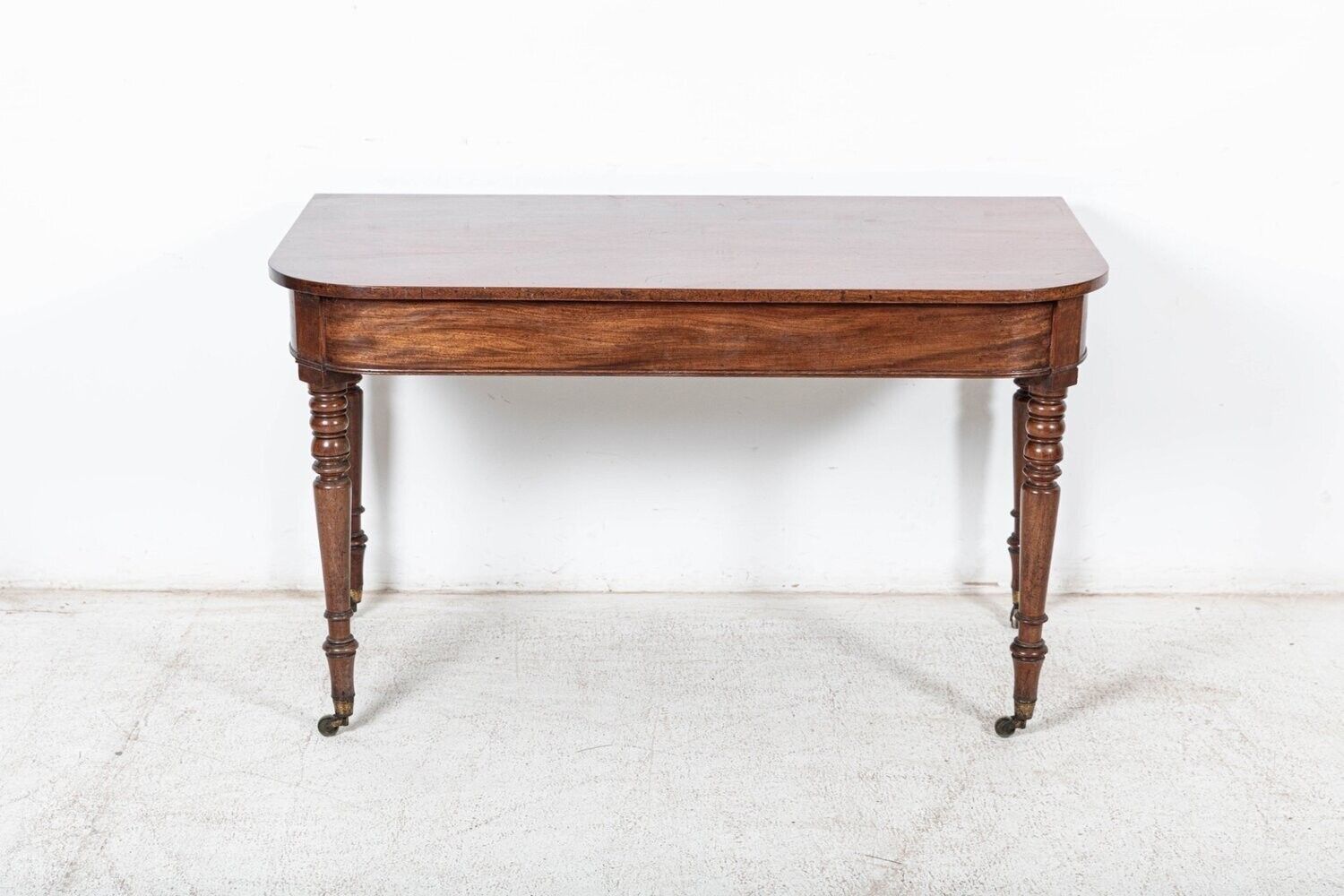 Pair Of Georgian Mahogany D End Tables photo Furniture