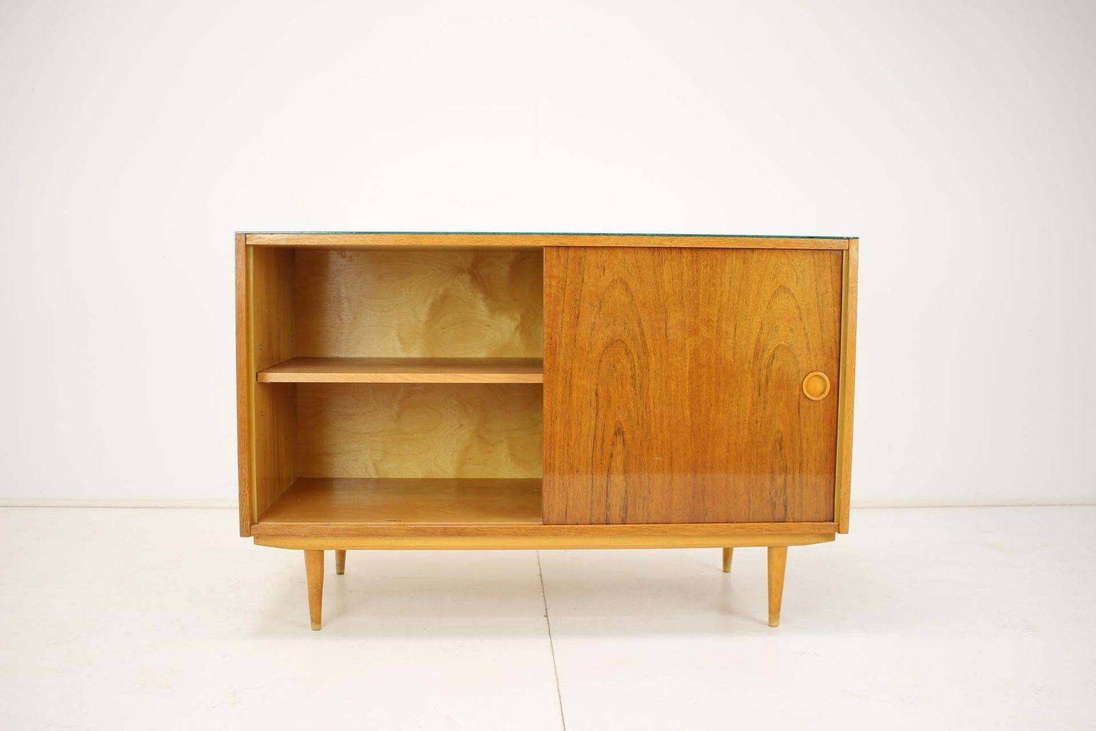 Mid Century Upcycled Cabinet On High Gloss, 1960's photo Furniture