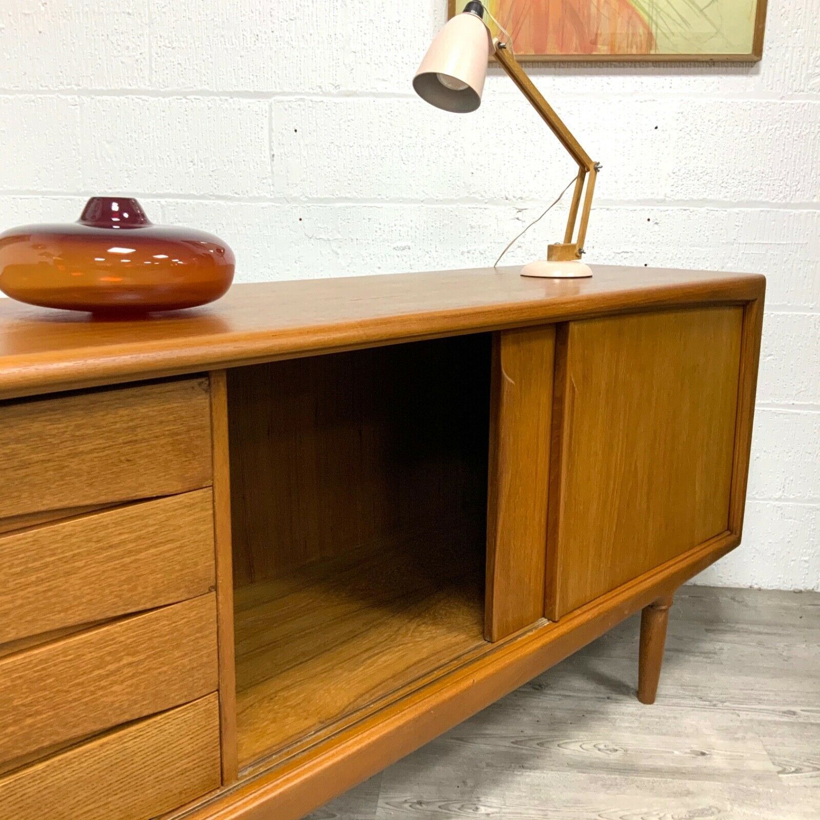 A Danish Midcentury Gunni Omann Model 13 Teak Sideboard For Axel Christiansen photo vinterior