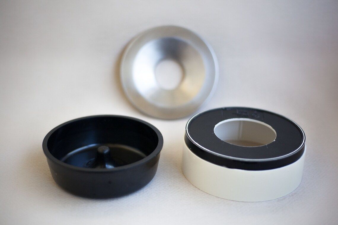 Ashtray Samp Design Collection Manade  Round Ashtray  Metal And Plastic Ashtray  Smoking Accessories  Ashtray  70's photo vinterior