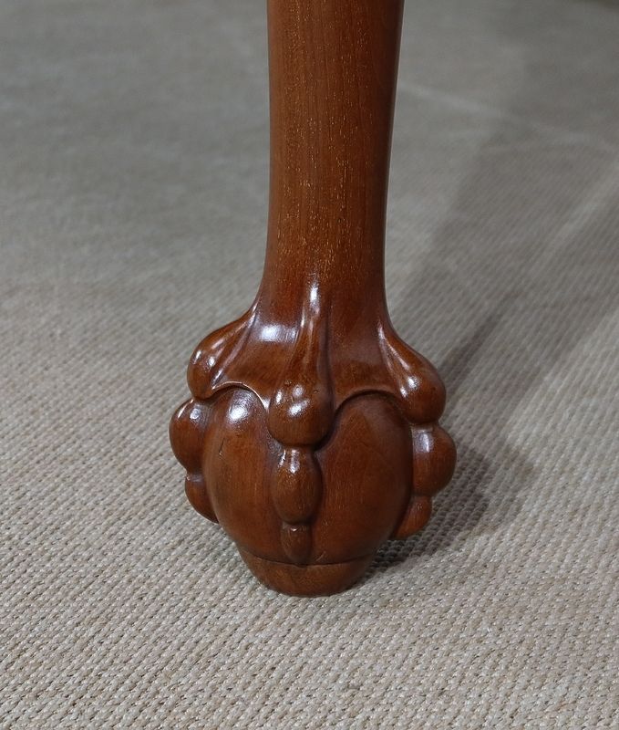 photo vintage Rectangular Mahogany Table, Chippendale Style, Early 20th Century