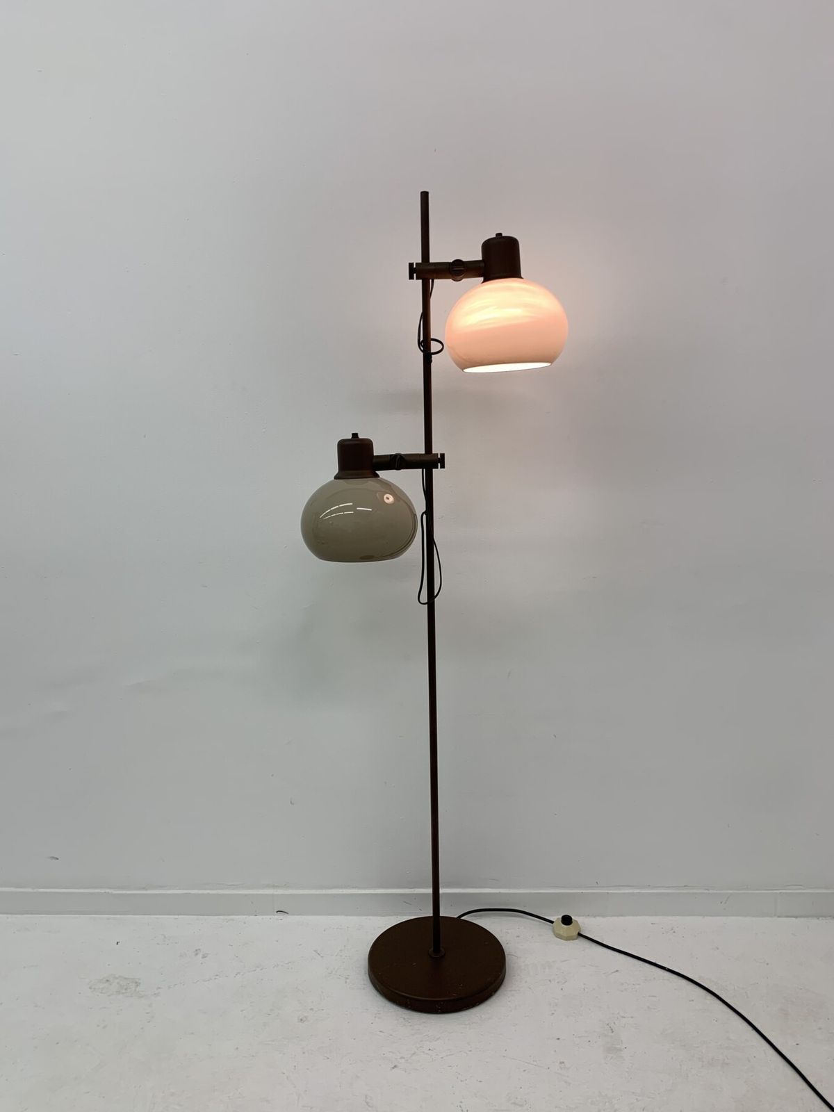 Dijkstra Mushroom Space Age Design Floor Lamp Dutch Design Retro Vintage , 1970’s photo for sale