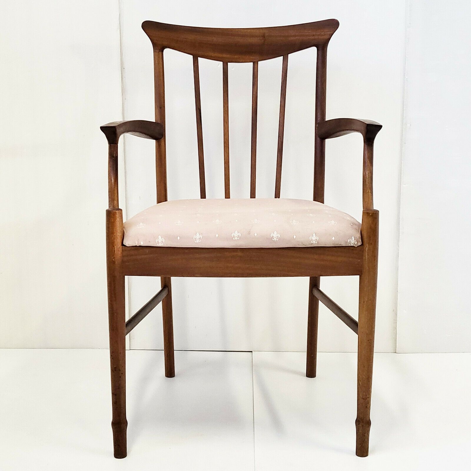 Superb Pair Of 1960 Vintage Danish Scandinavian Armchairs In Teak 60s 1960s photo furniture