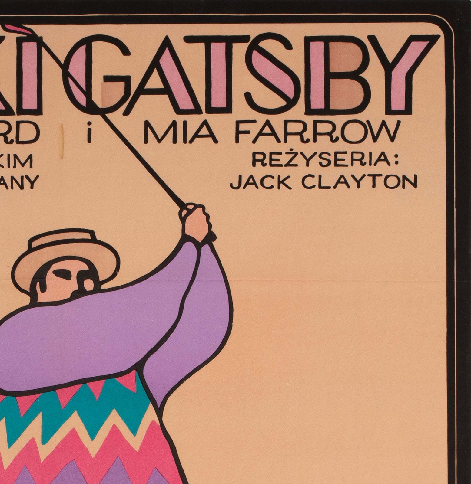 The Great Gatsby 1975 Polish A1 Film Poster, Flisak photo buy