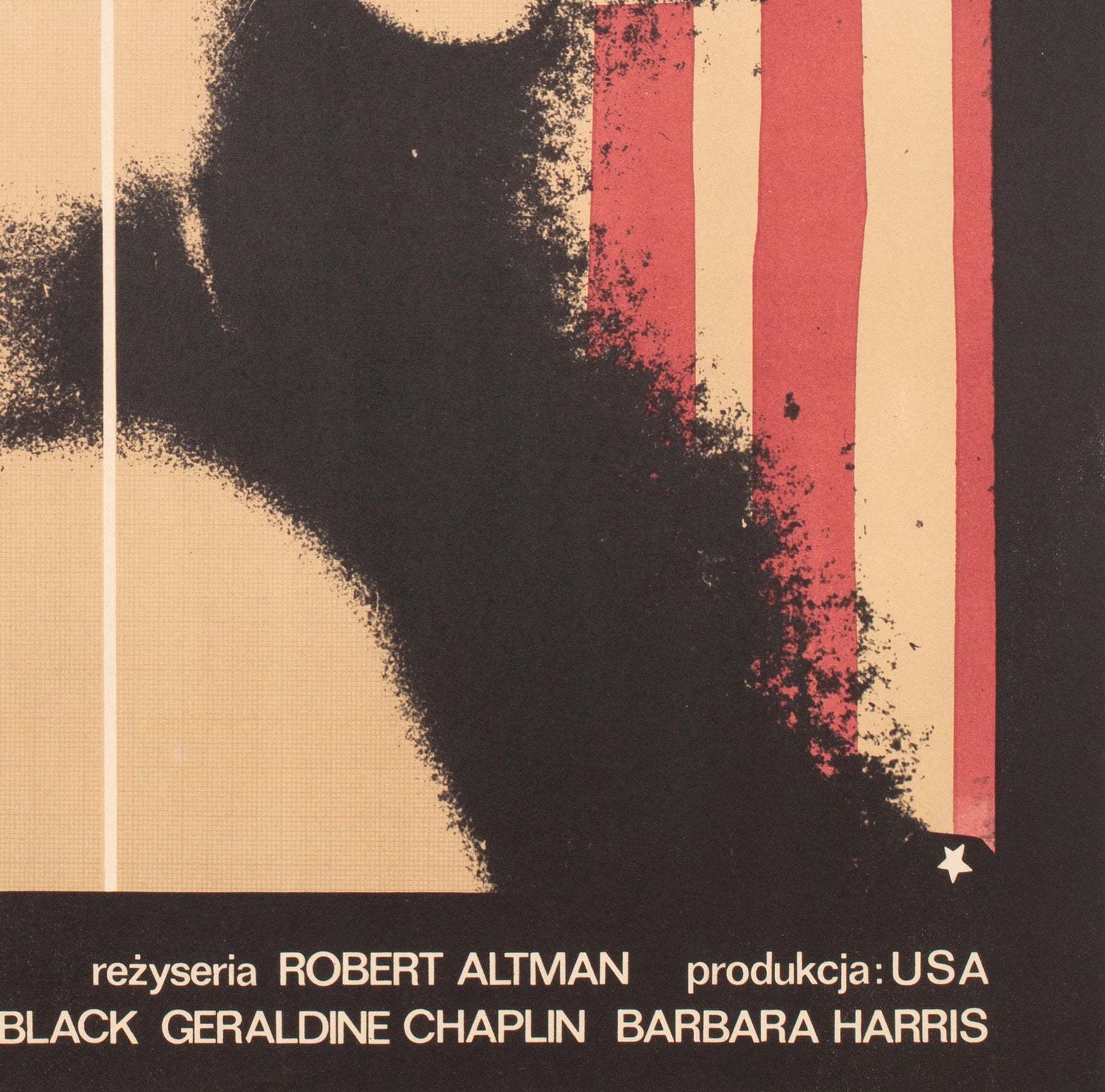 Nashville 1976 Polish A1 Film Movie Poster, Klimowski photo vintage