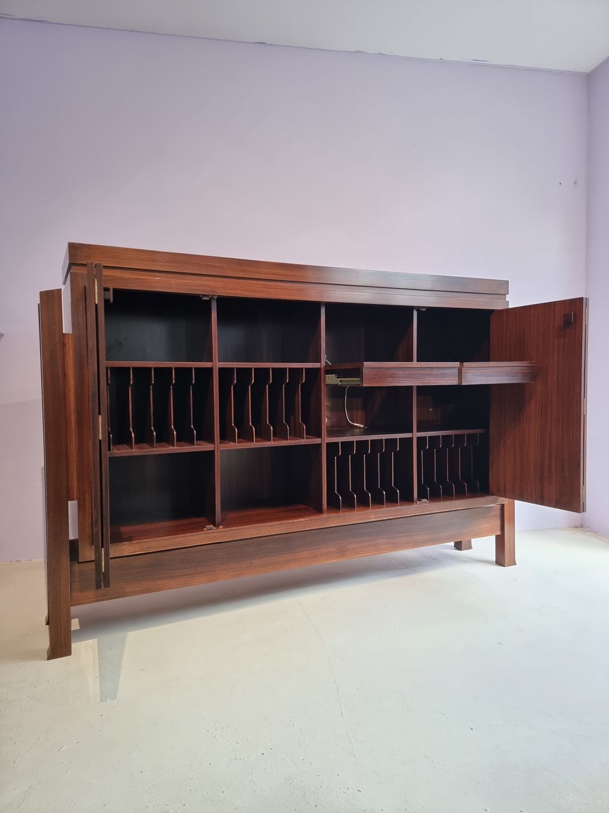 Very Rare Emiel Veranneman Brutalist Stero Cabinet photo 17608.0