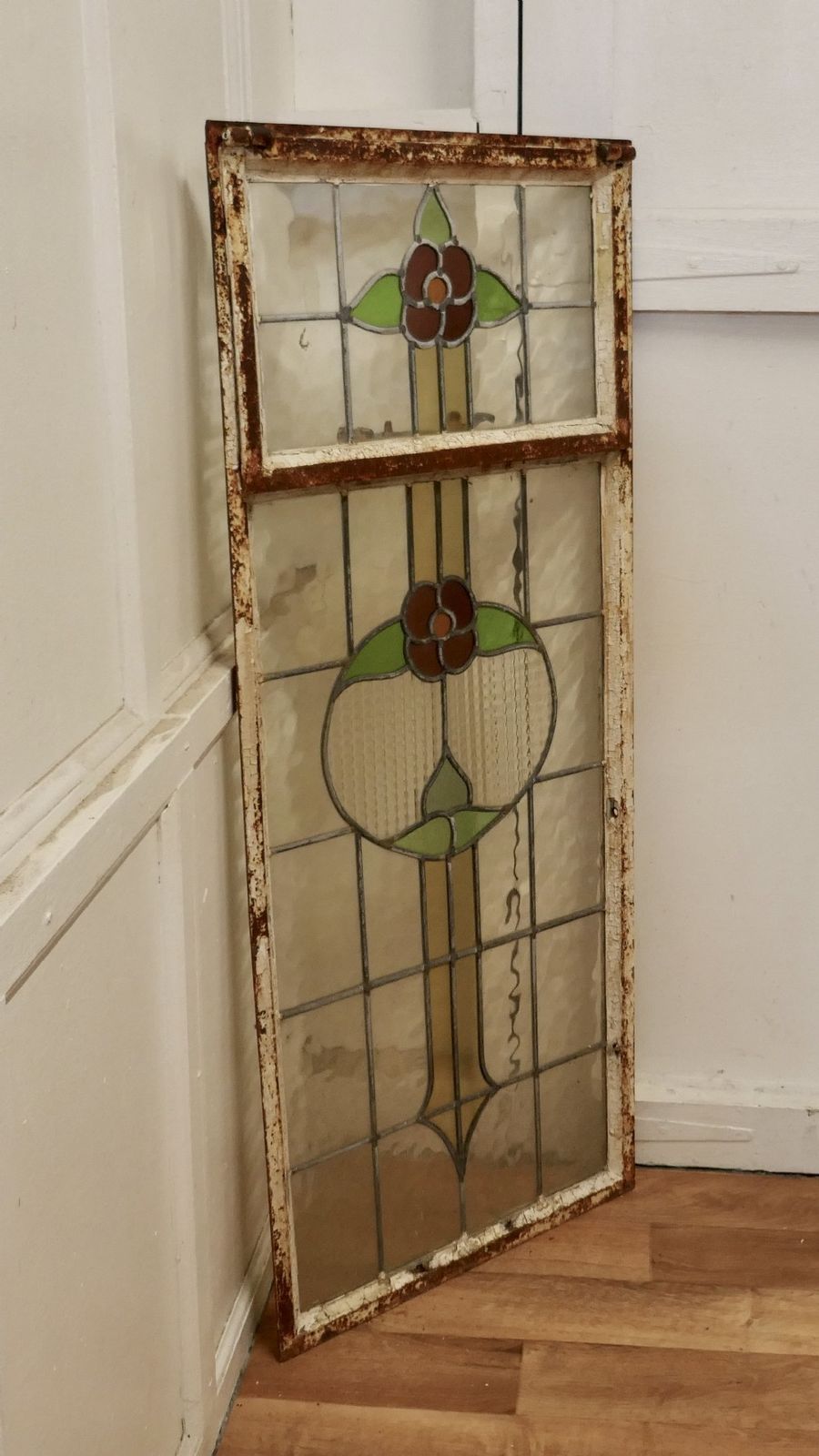 19th Century Arts And Crafts Stained Glass Window photo 474.0