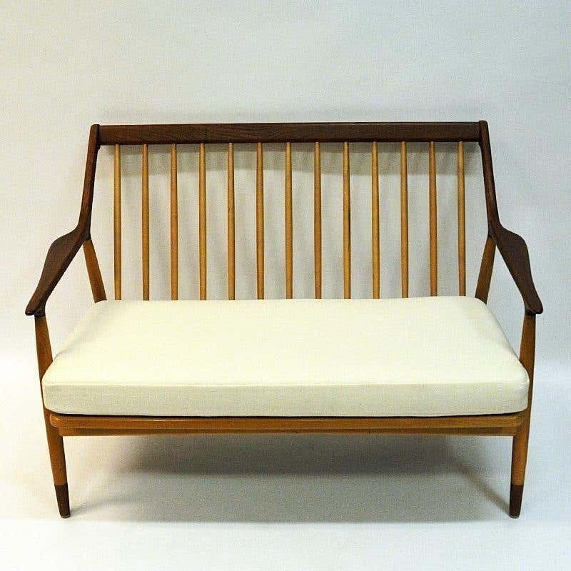 3840.0 Danish 2 Seated Loveseat Sofa By Kurt østervig For Jason Møbler, 1950s photo