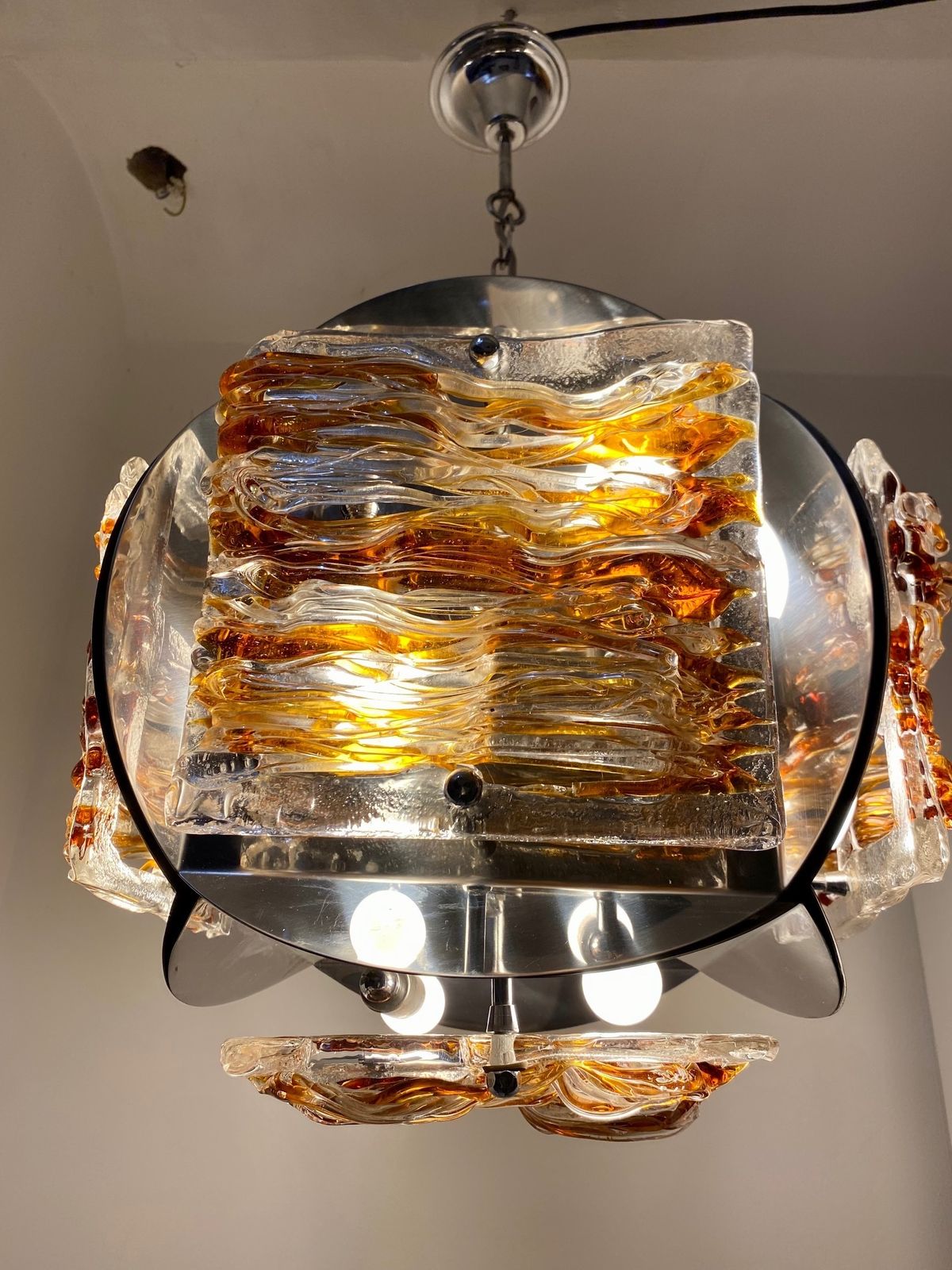 Toni Zuccheri Glass Murano Chandelier photo furniture