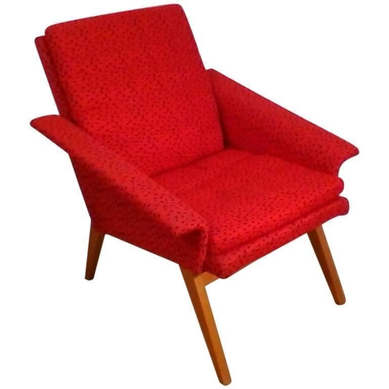 Miroslav Navratil Upholstery Armchair Czech Republic, 1958