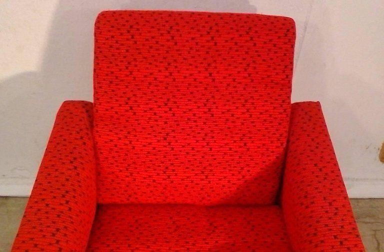 Miroslav Navratil Upholstery Armchair Czech Republic, 1958 photo vintage