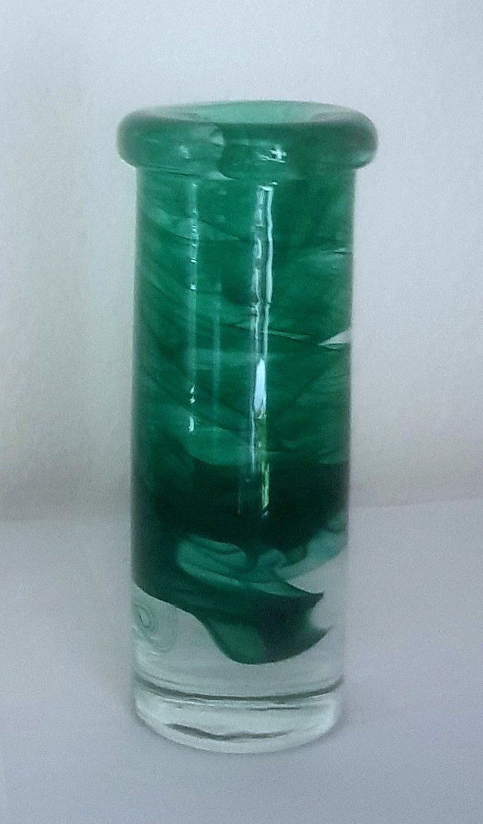 Glass Candleholders By Anna Ehrner From Kosta Boda  Set Of 2 photo for sale
