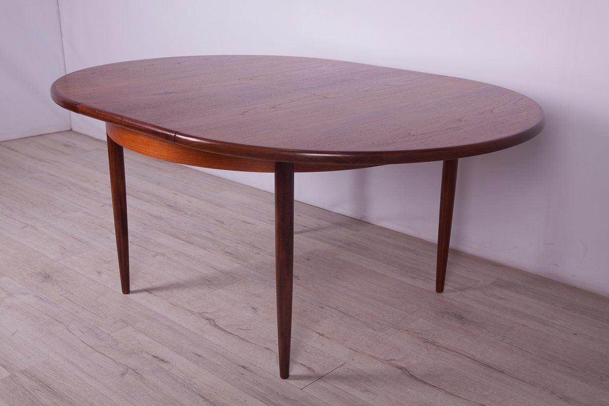 Mid Century Teak Round Fresco Dining Table From G Plan, 1960s photo 950.0