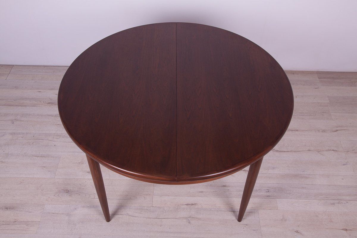Mid Century Teak Round Fresco Dining Table From G Plan, 1960s photo furniture