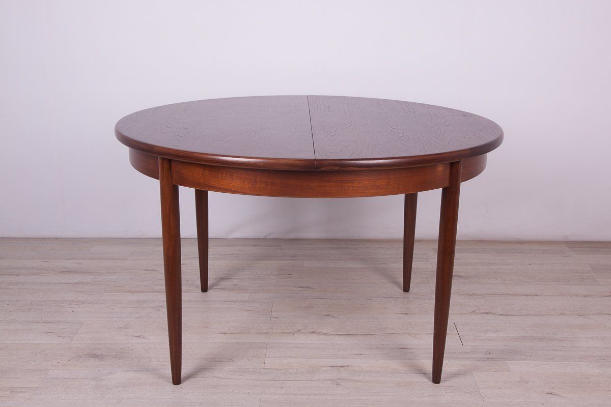 950.0 Mid Century Teak Round Fresco Dining Table From G Plan, 1960s photo