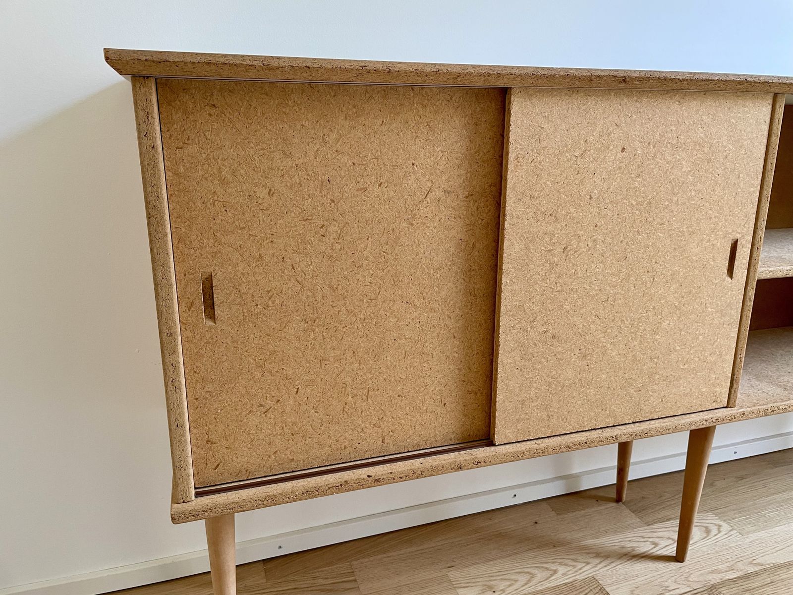 photo furniture Scarce Long Low Cabinet By Nissen