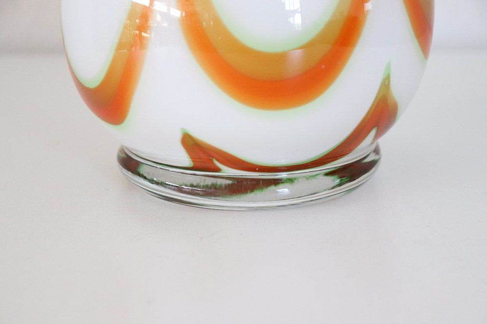 Italian Murano Artistic Glass Vase 1960s photo Home Decor