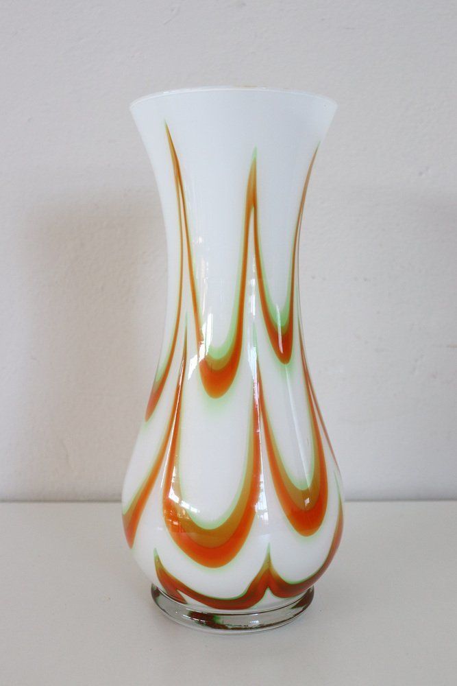 photo for sale Italian Murano Artistic Glass Vase 1960s