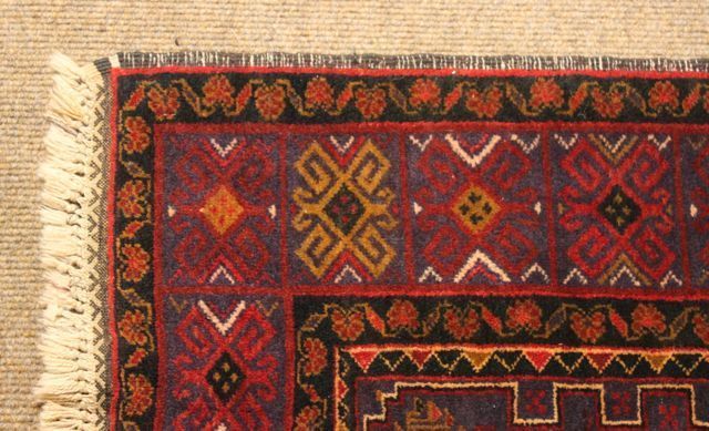 An Early 20thc. Handmade Afghan Shiraz Rug photo furniture