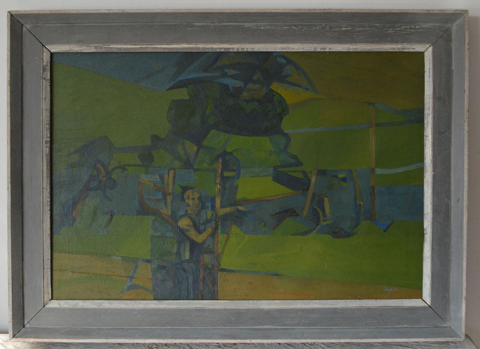 Figure In An Abstract Landscape, A. C. Taylor photo for sale