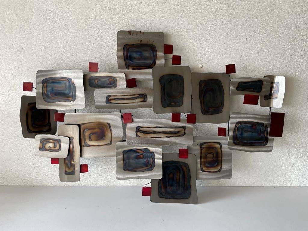 Rare Italian Retro Pop Art Wall Panel, 1970s, Italy