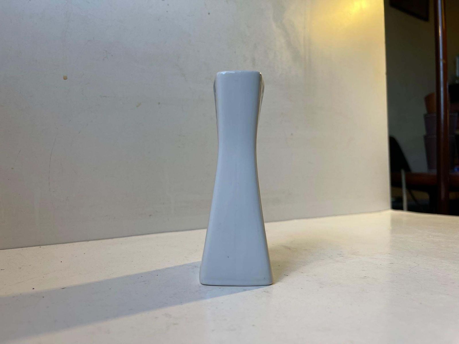 Scandinavian Modern Porcelain Vase By Arne Lindaas For Porsgrunn, 1960s photo for sale