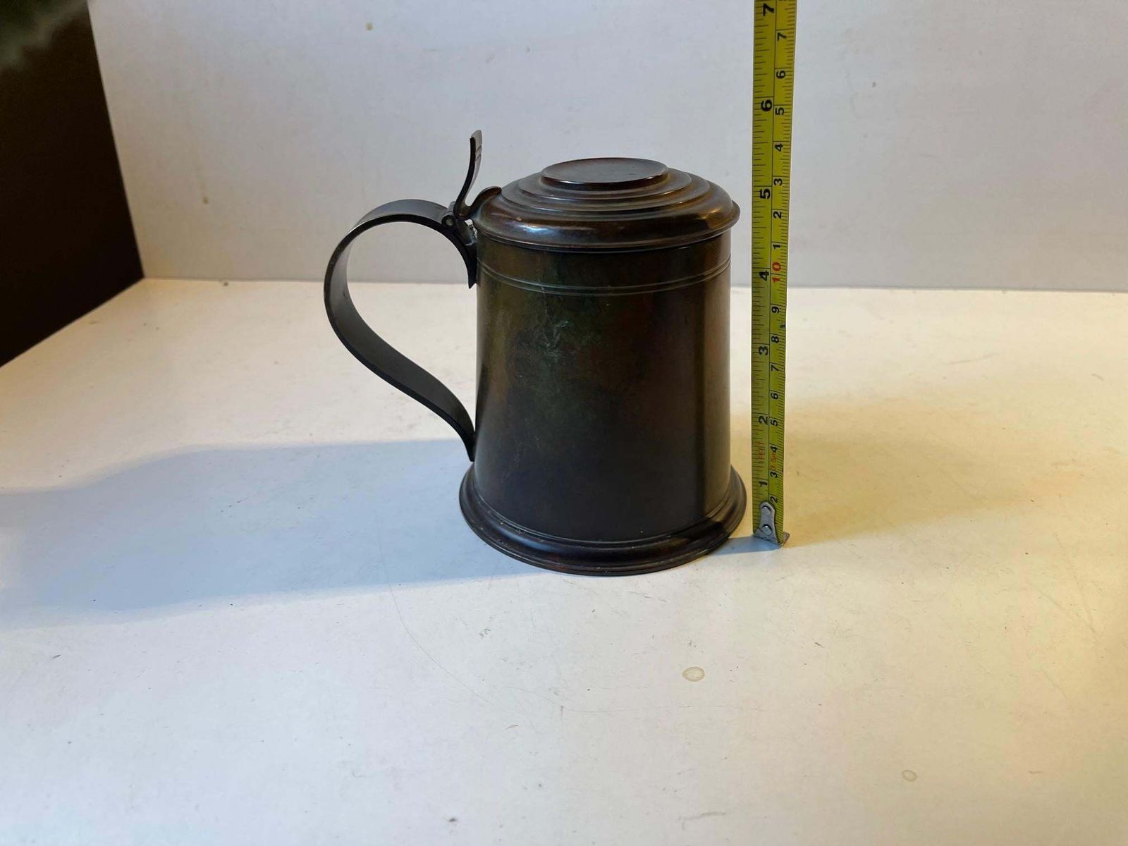Art Deco Beer Mug In Patinated Bronze, 1930s photo Home Decor