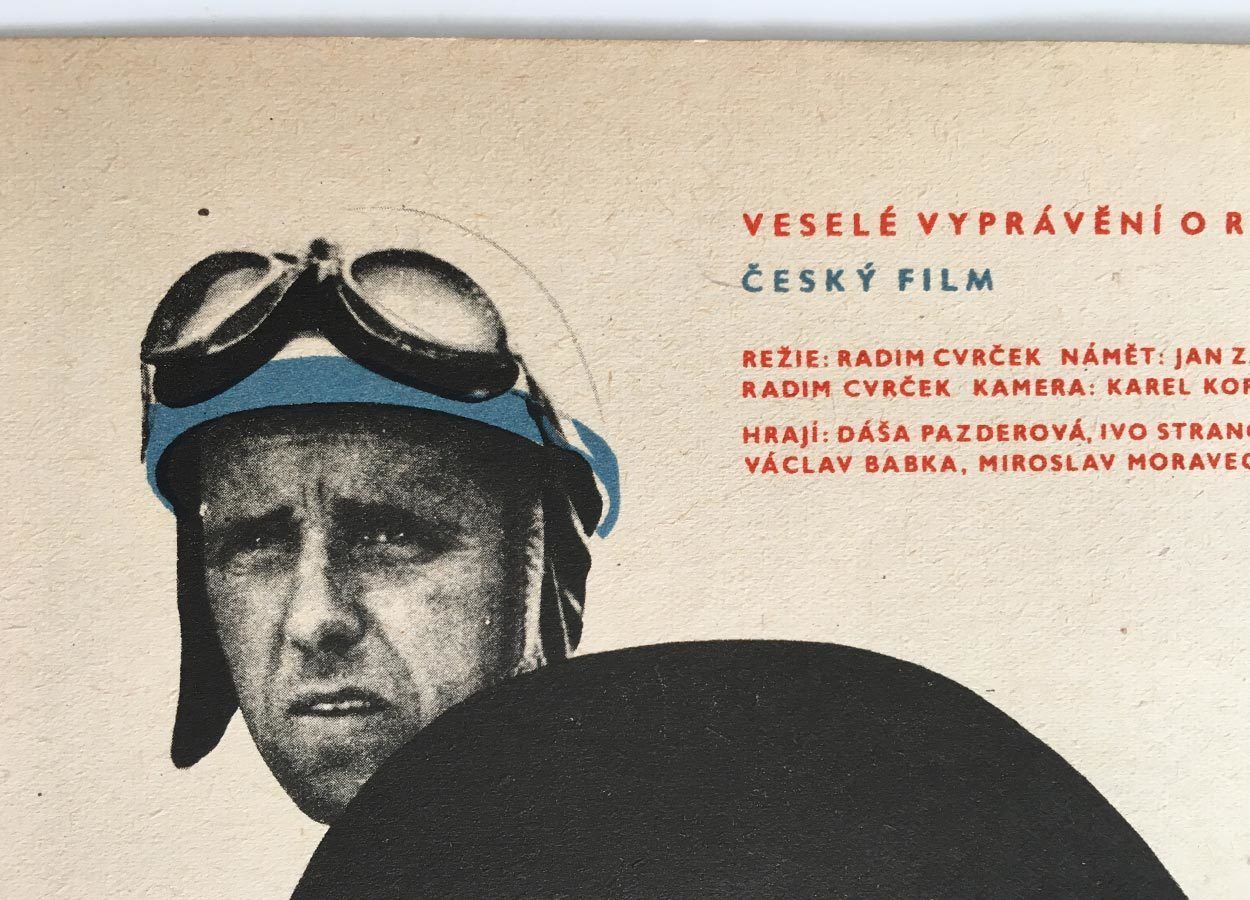 Movie Poster, Tana And Two Gunmen, Václav Bláha, 1967 photo for sale