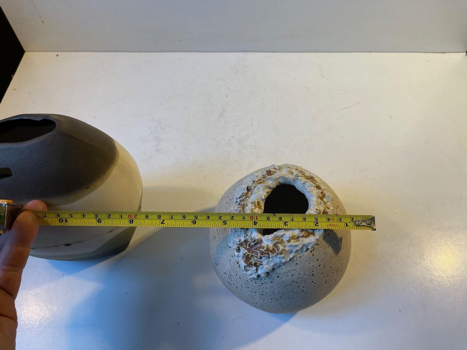 photo for sale Scandinavian Modern Morphic Ceramic Vases