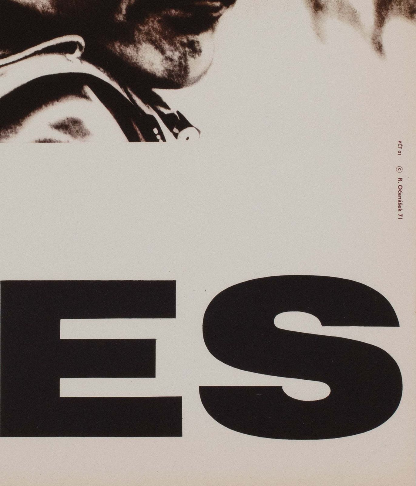 Kes 1971 Czech A3 Film Poster, Ocenasek photo vinterior