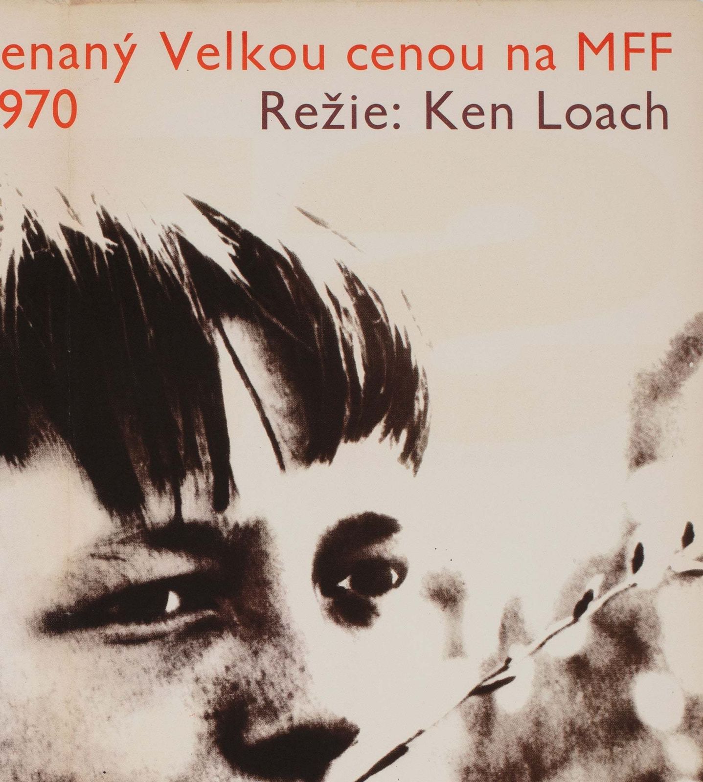 Kes 1971 Czech A1 Film Poster, Ocenasek photo Art