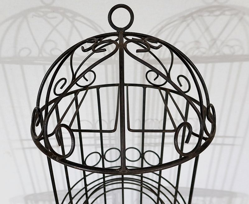 Wrought Iron Wine Bar Kiosk, 20th Century photo buy