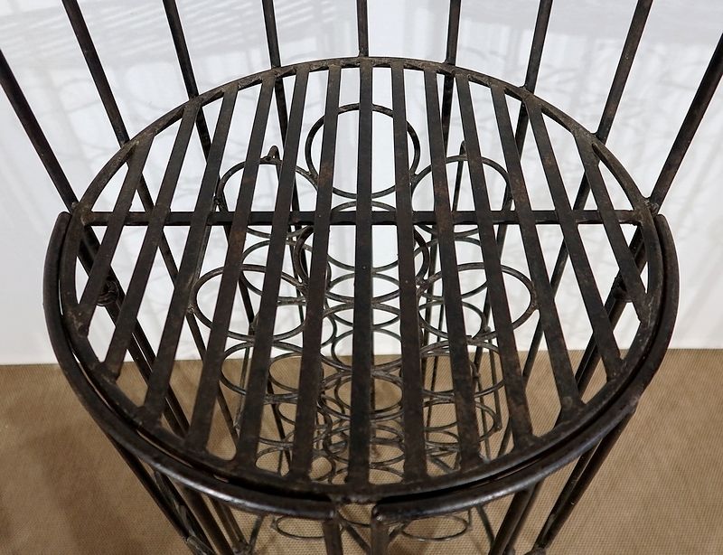 photo furniture Wrought Iron Wine Bar Kiosk, 20th Century
