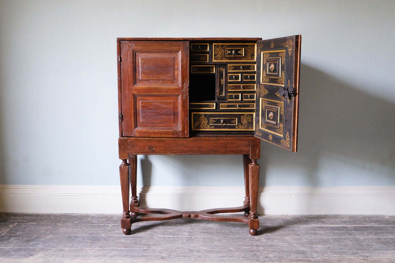 Dutch Oak Cabinet On Stand, 18th Century And Earlier photo buy