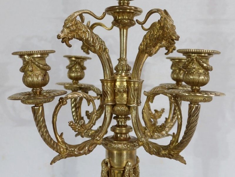 Important Bronze Candelabrum   2nd Half Of The 19th Century photo vinterior