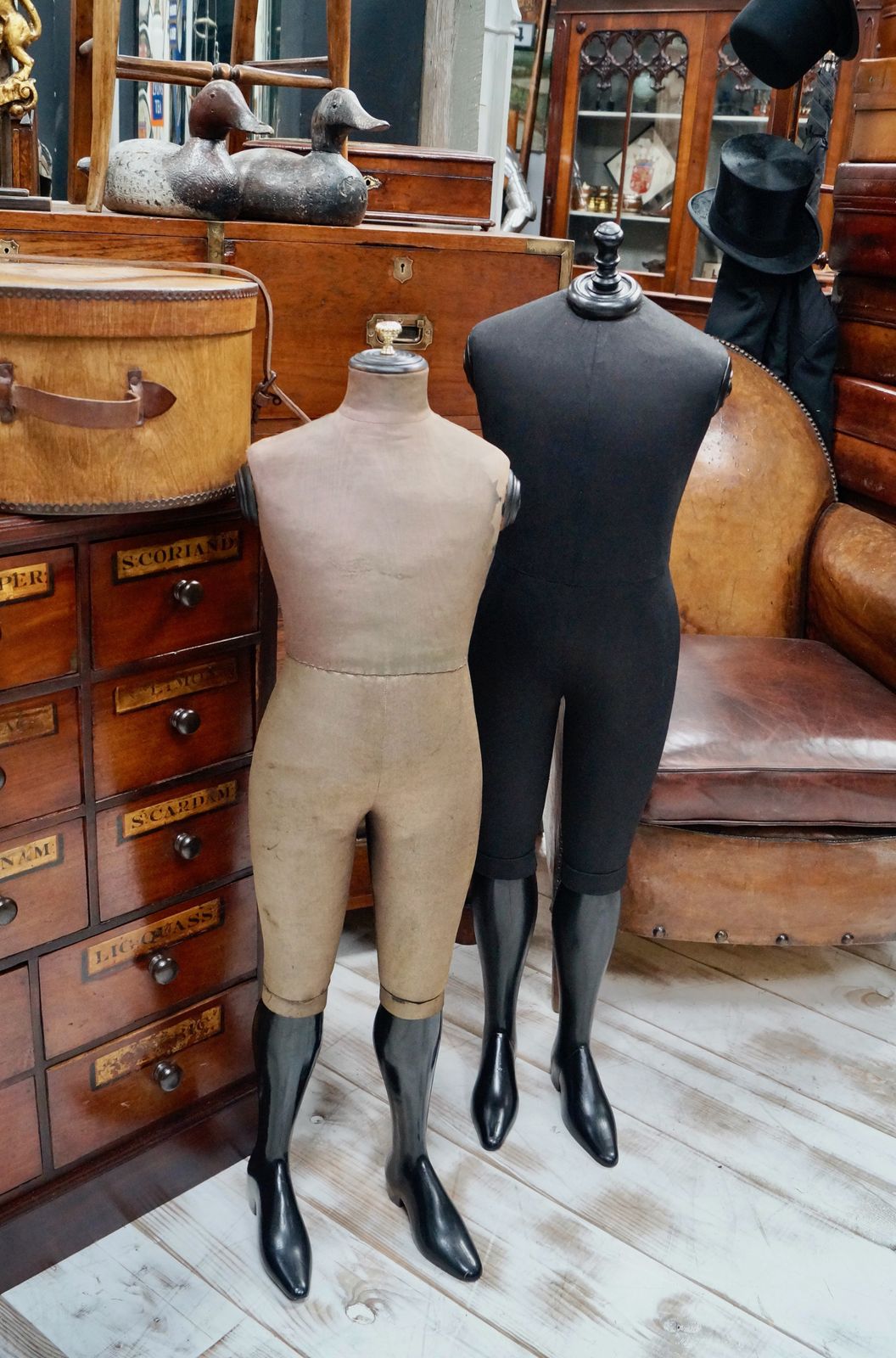 photo furniture Rare French Child Mannequin, 1800s
