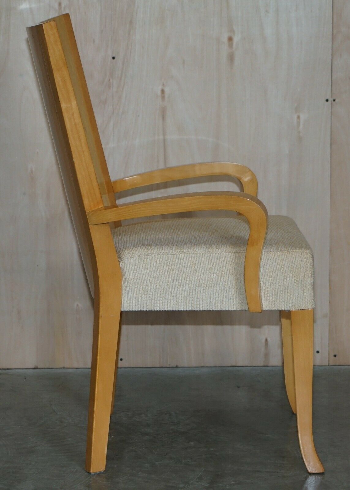 X10 Rrp Giorgio Collection Huge Burr Satinwood Dining Chairs Part Suite photo buy