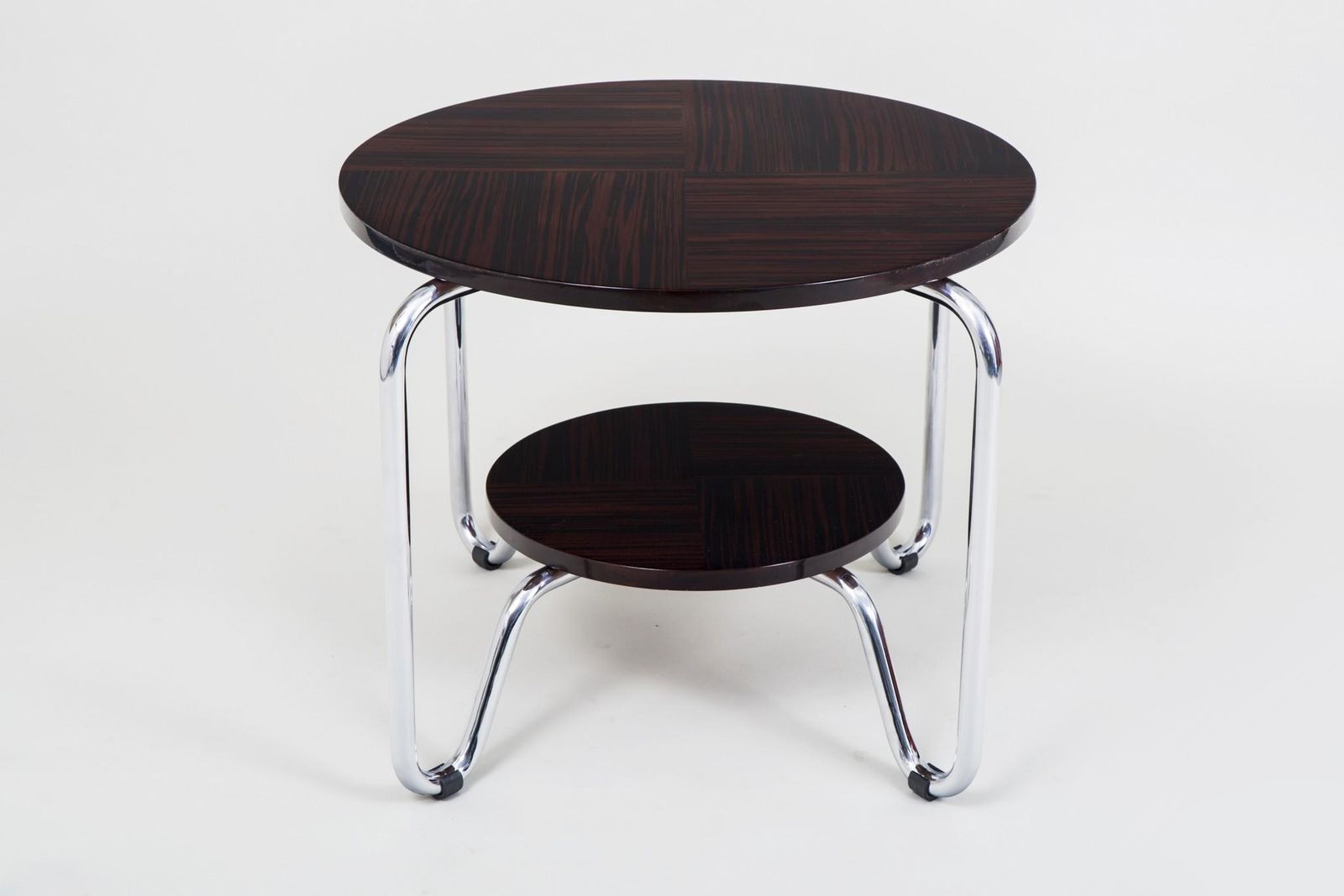 Small Bauhaus Table Made In 1950s Czechia By Kovona.