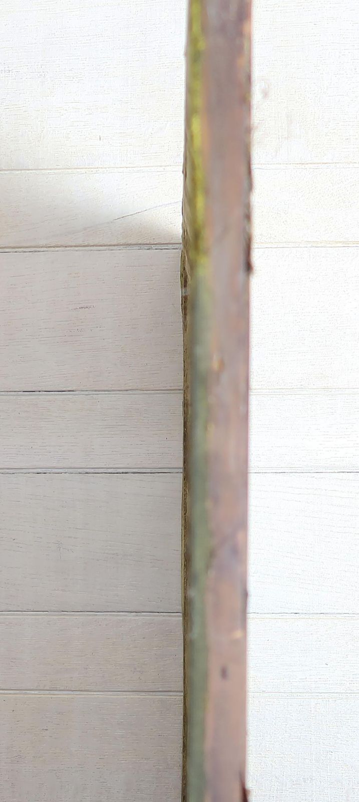 Antique Green Velvet And Parcel Gilt Wall Mirror photo vintage