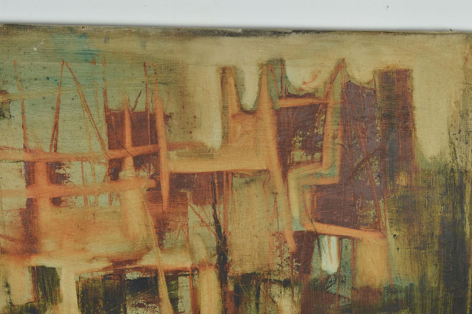 Attributed To Sadanand K. Bakre, Indian Artist, Venetian Cityscape, 1950s photo furniture