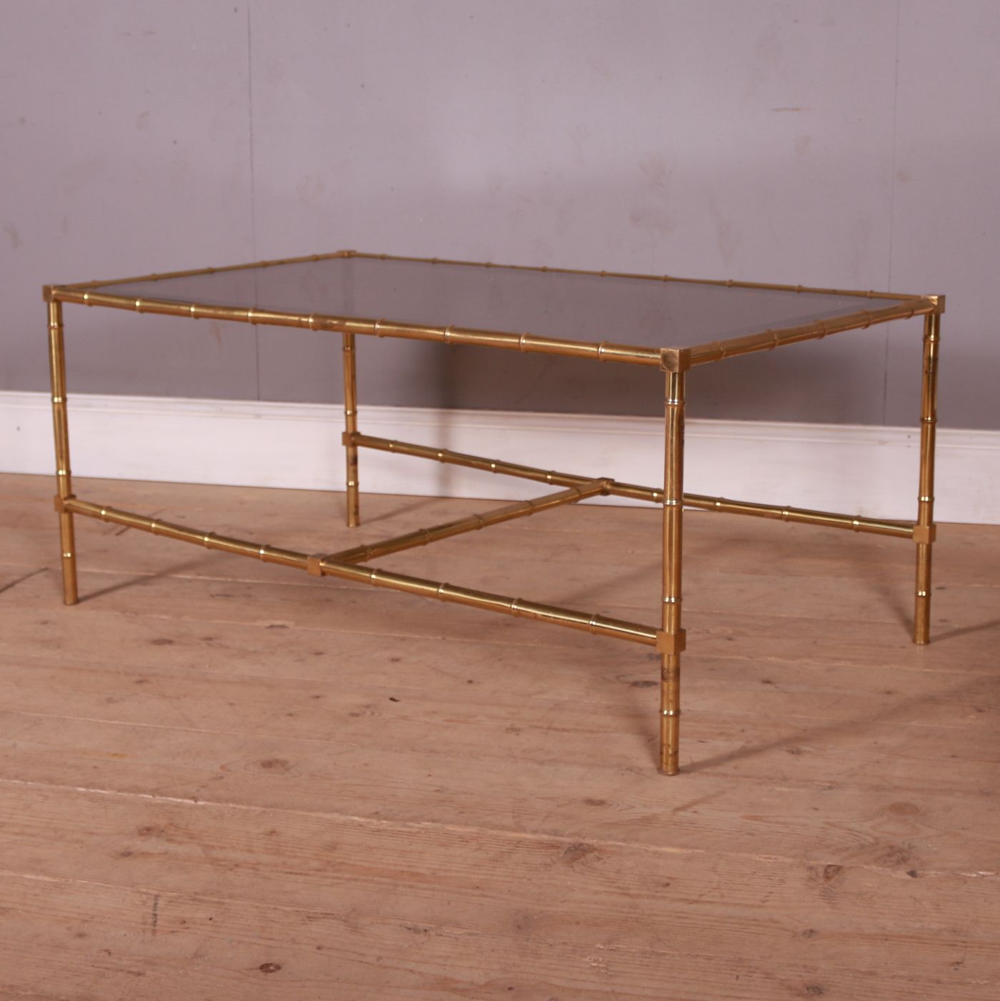 Italian Brass And Glass Tables photo buy